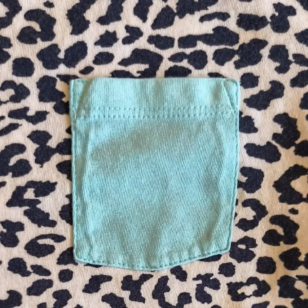 Crewcuts, Leopard Print T-Shirt Dress w/ Front Pocket, Size 12 (EUC)